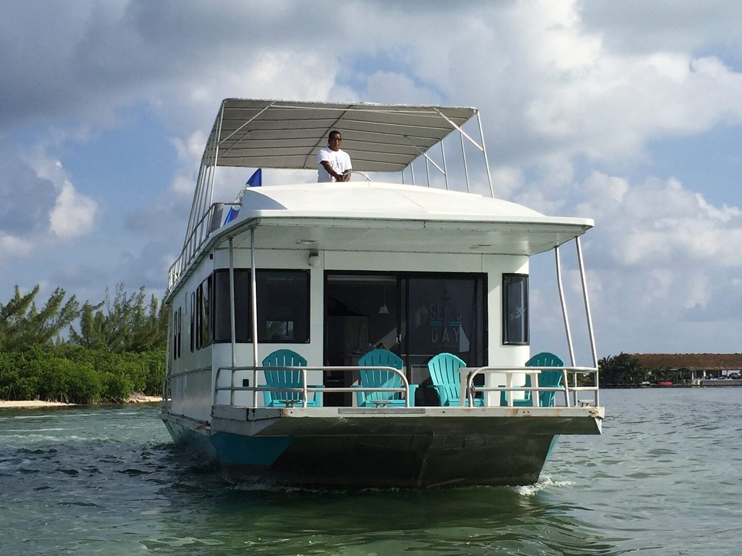 SEAduced by Belize Seas-D-Day House Boat